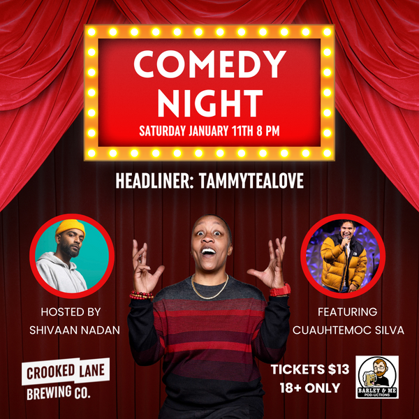 COMEDY NIGHT 1/11/2025    18+ TO ATTEND SHOW