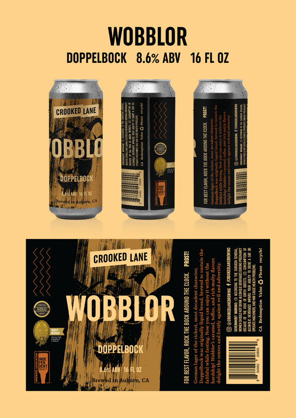 Wobblor - Doppelbock (4-Pack of 16 oz. cans)